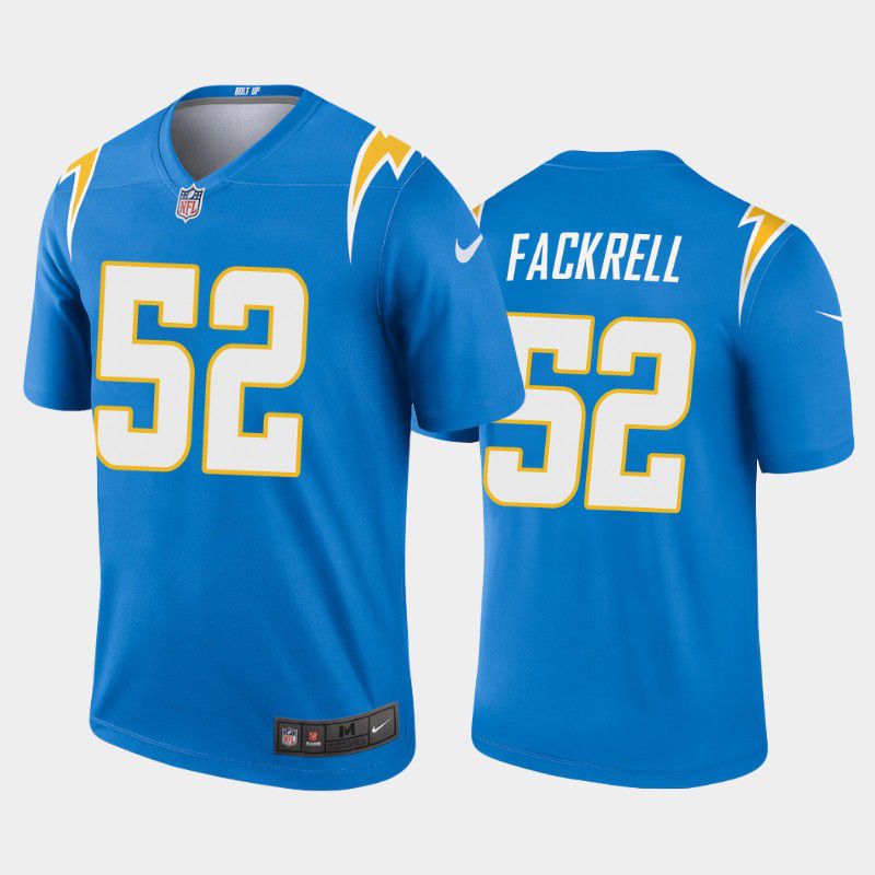 Men Los Angeles Chargers 52 Kyler Fackrell Nike Powder Blue Legend NFL Jersey